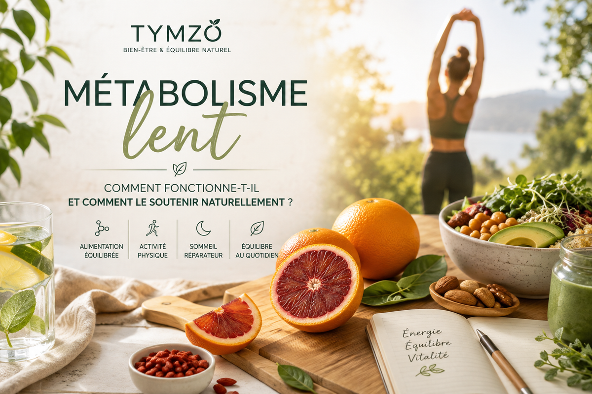 Métabolisme lent : comment fonctionne-t-il et comment le soutenir naturellement ?