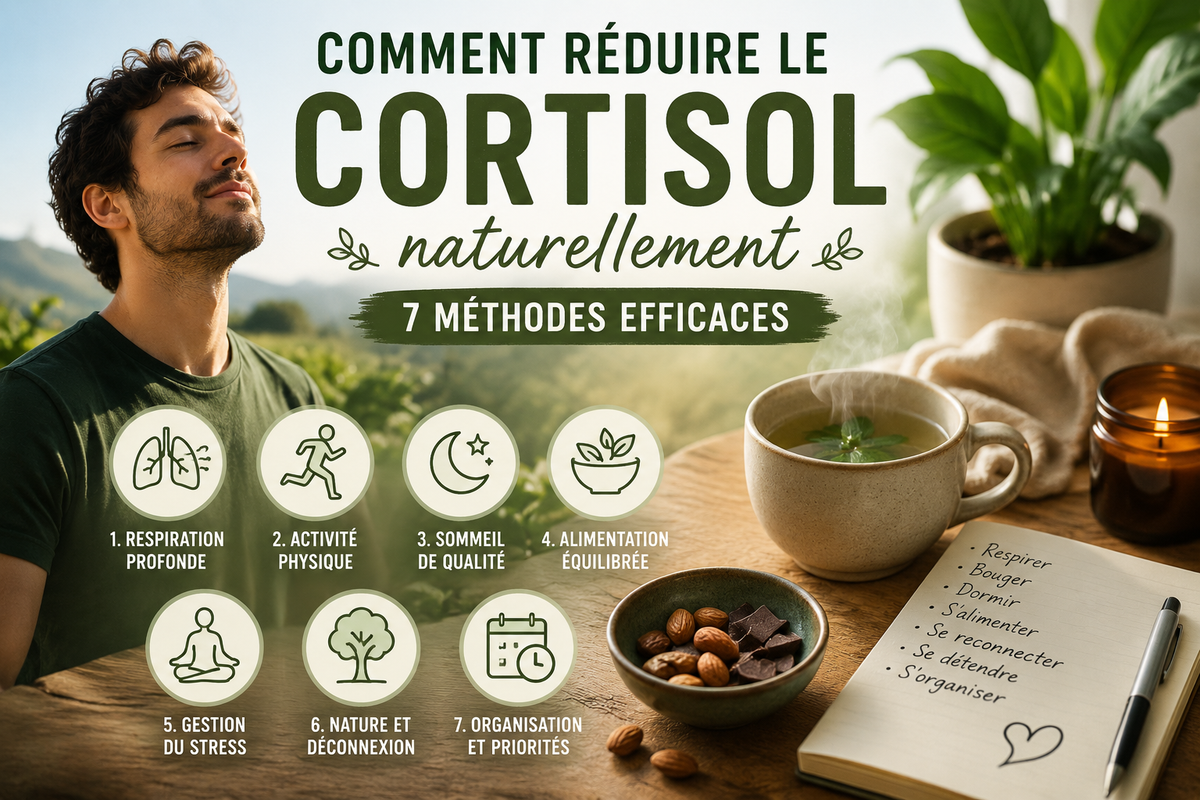 Stress et cortisol : 7 habitudes pour préserver son équilibre
