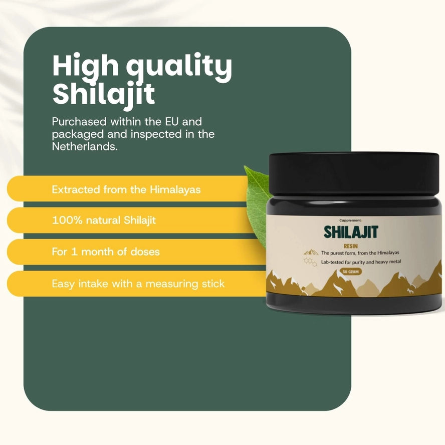 Résine de Shilajit - 50 grammes