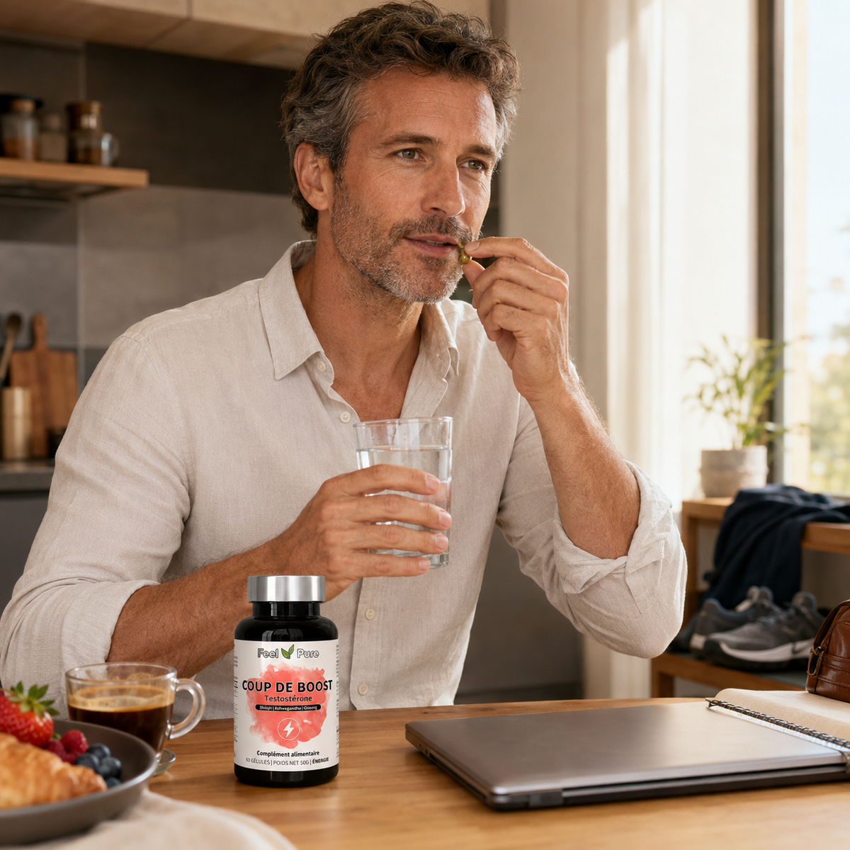 Coup de Boost – Vitalité masculine & Zinc – 60 gélules