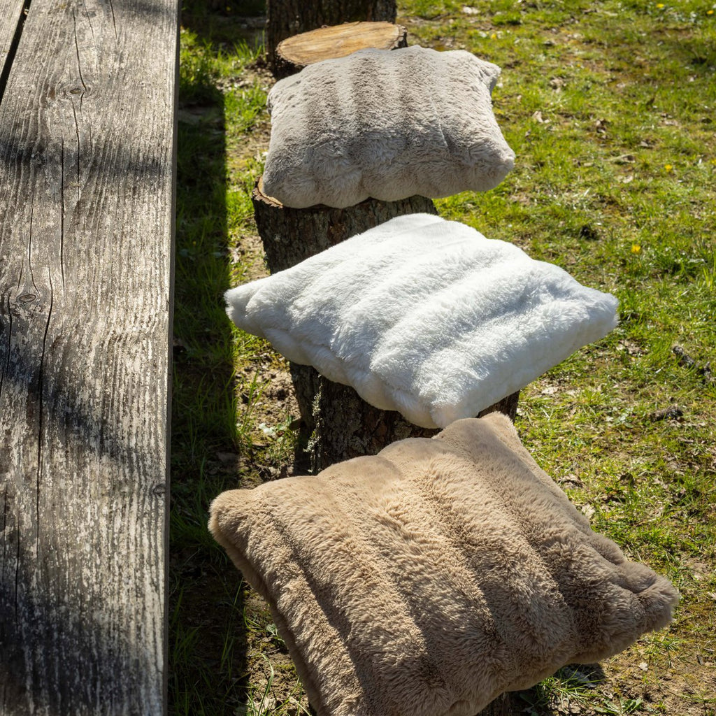 Coussin Astrid Grège 45 x 45 VIVARAISE