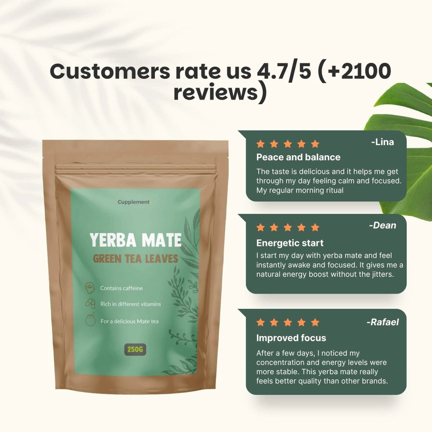 Feuilles de thé Yerba Maté - 250 grammes
