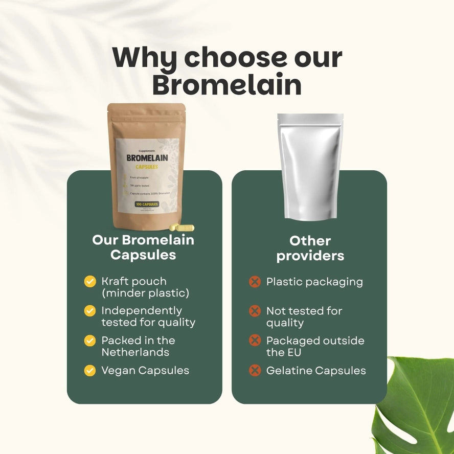 Gélules de bromélaïne 500 mg - 100 gélules