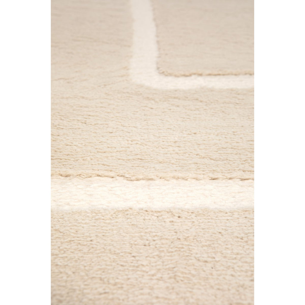 Tapis Louisa Neige 200 x 290 x 2 cm  VIVARAISE