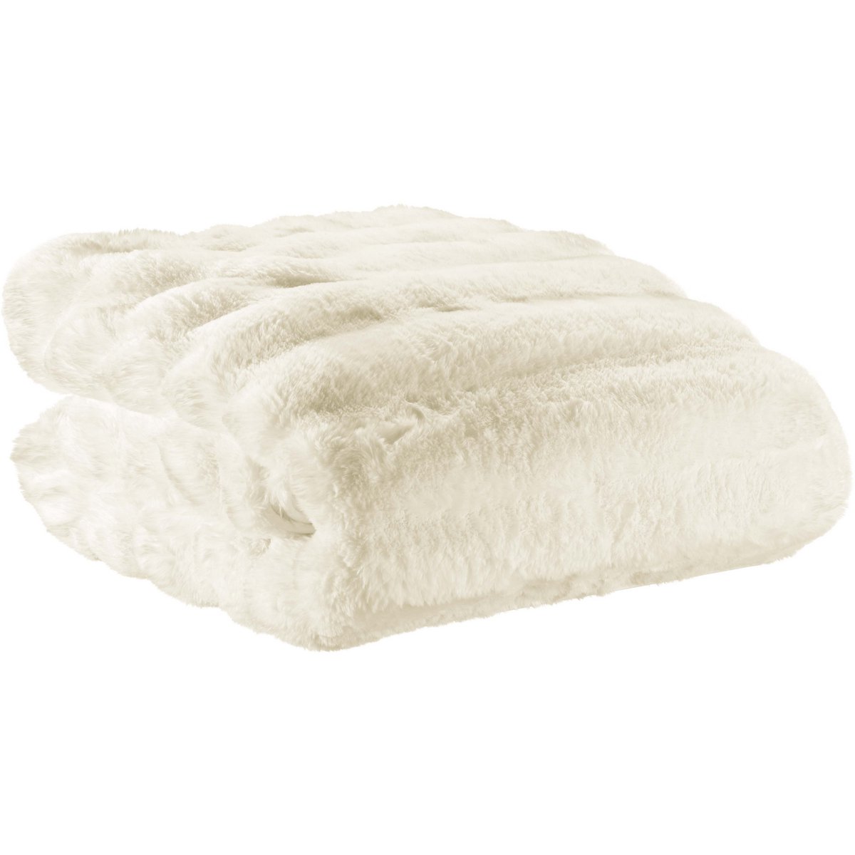 Plaid astrid neige 140 x 180 VIVARAISE