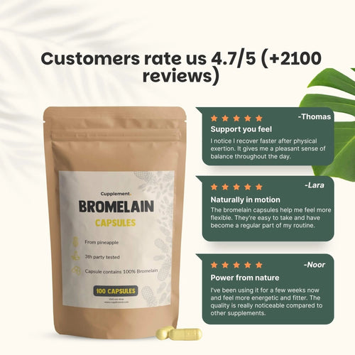 Gélules de bromélaïne 500 mg - 100 gélules