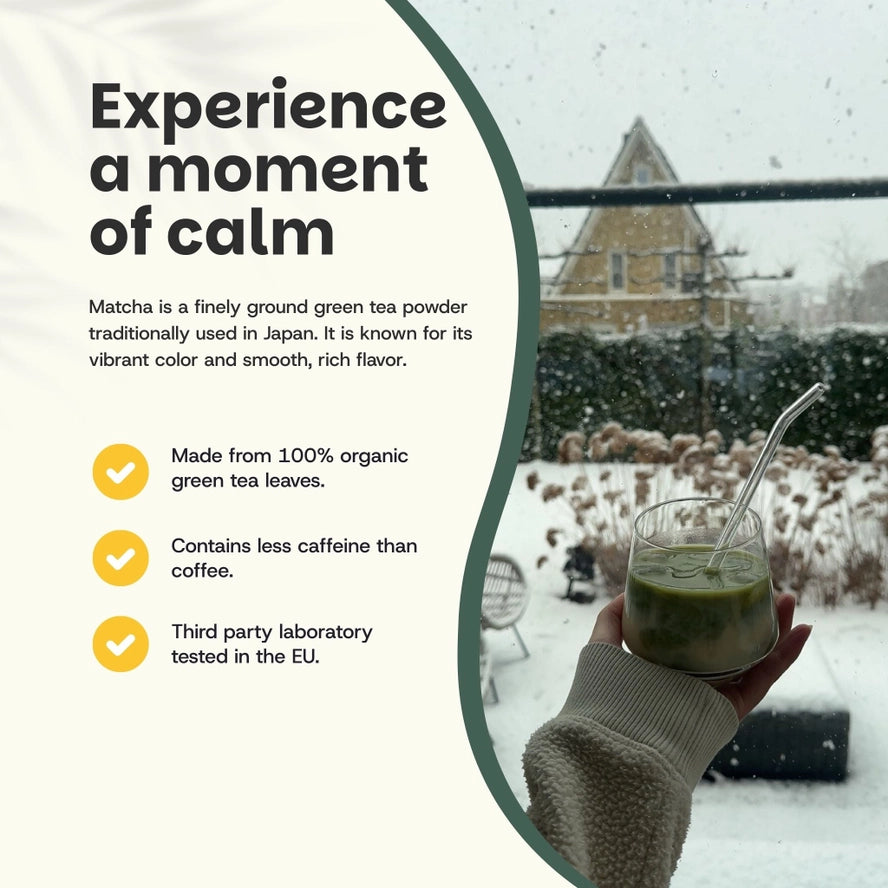 Poudre de Thé Matcha Premium Bio - 90 Grammes