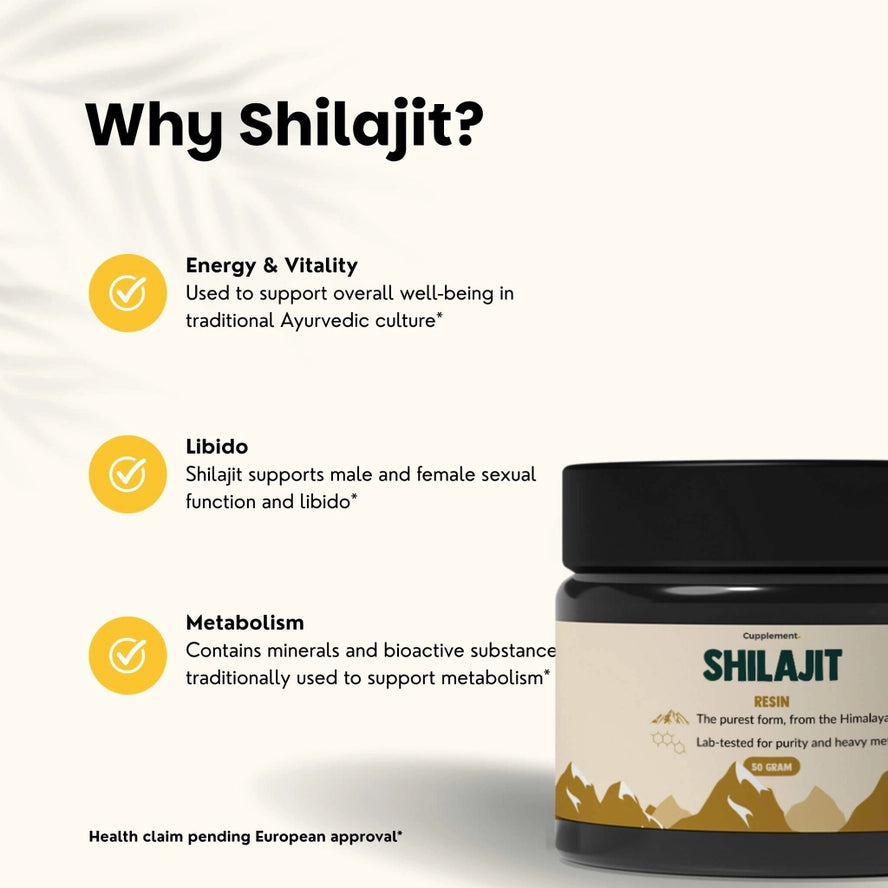 Résine de Shilajit - 50 grammes