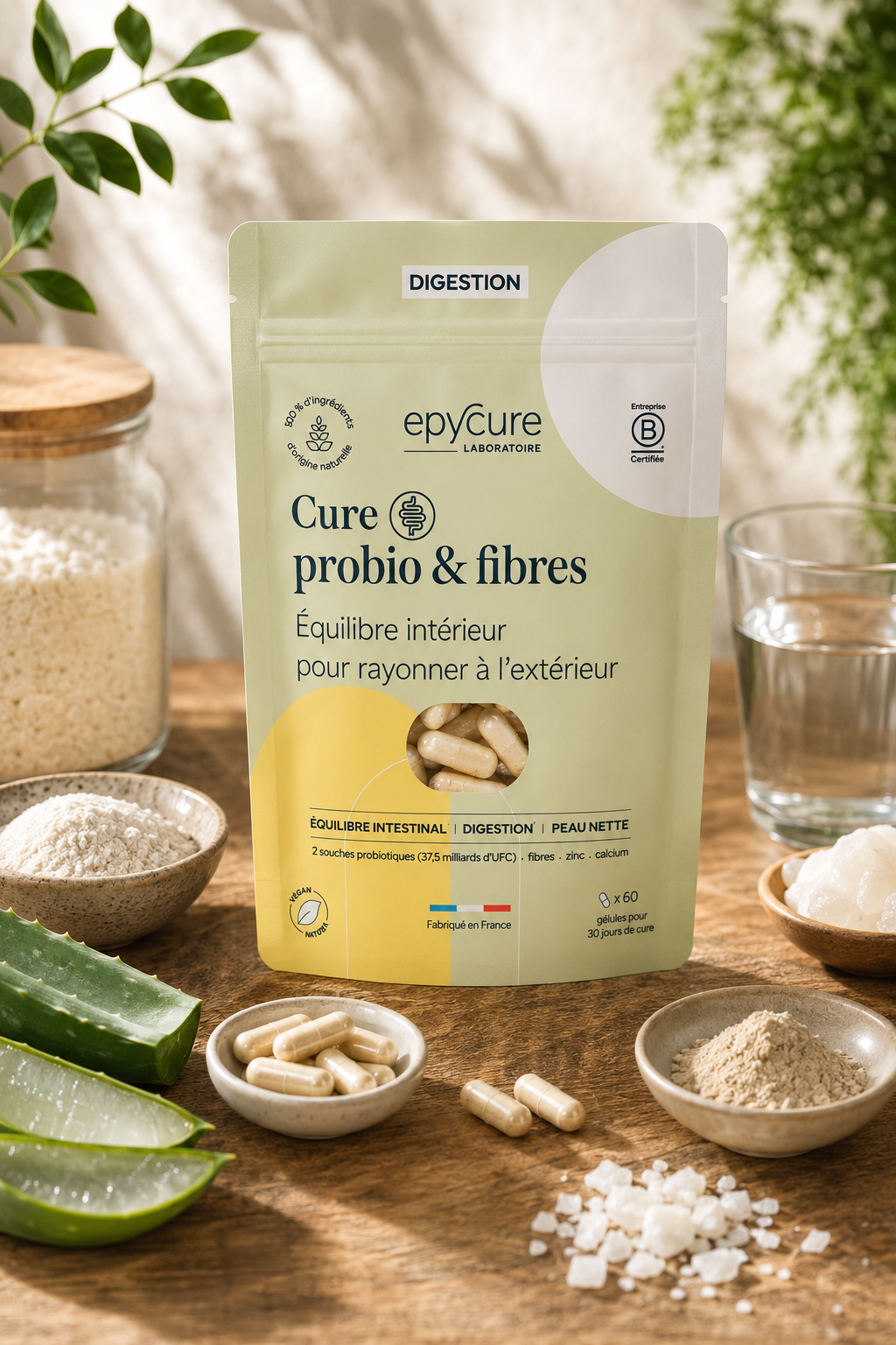 Cure Probio & Fibres Epycure complément alimentaire en gélules