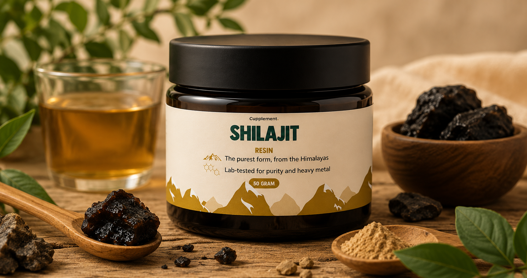 Résine de Shilajit - 50 grammes