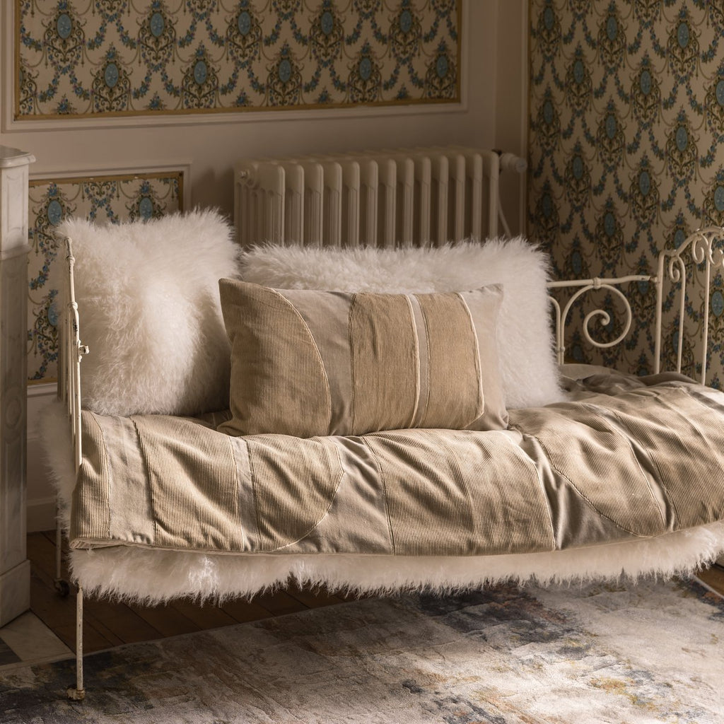 Coussin Betani Neige 40 x 65 VIVARAISE