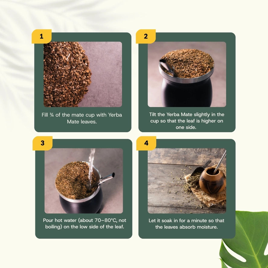 Feuilles de thé Yerba Maté - 250 grammes