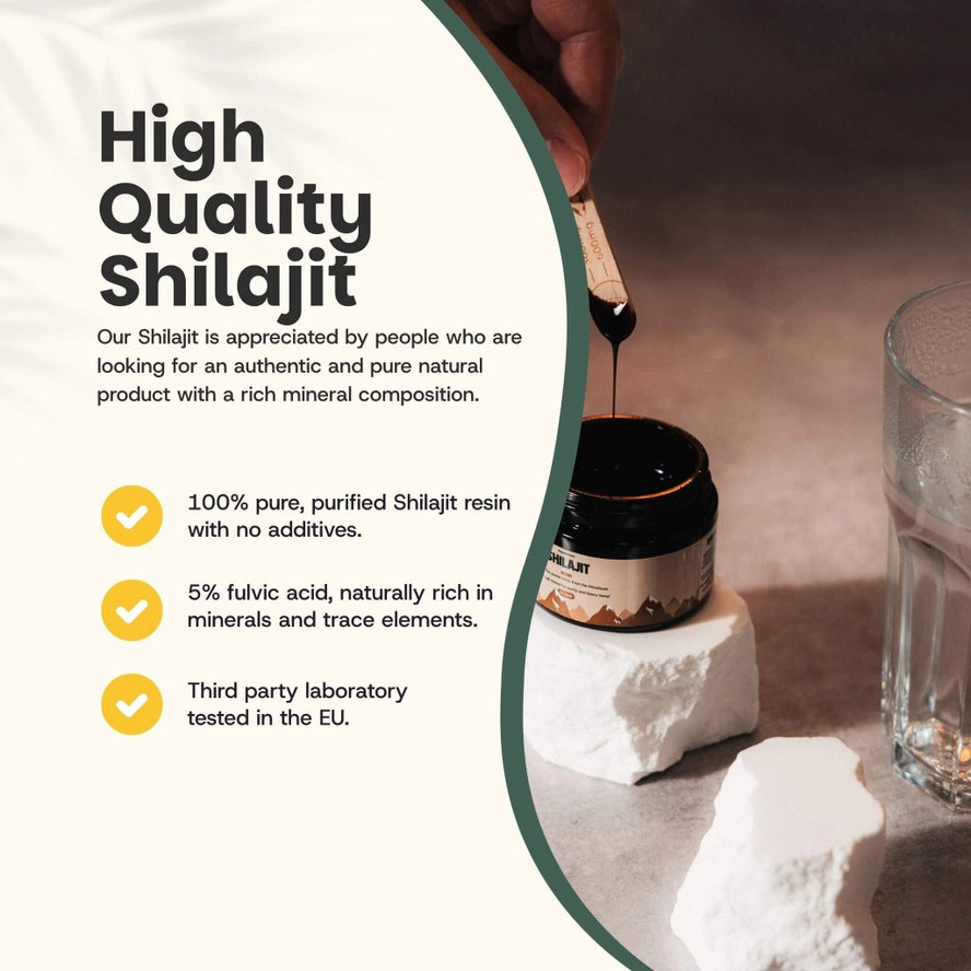 Résine de Shilajit - 50 grammes