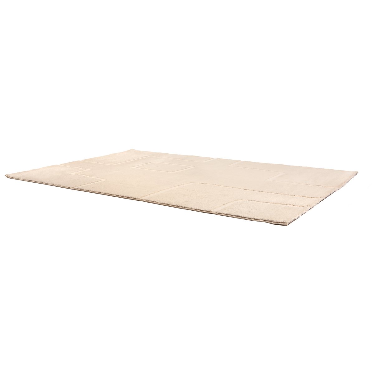 Tapis Louisa Neige 200 x 290 x 2 cm  VIVARAISE