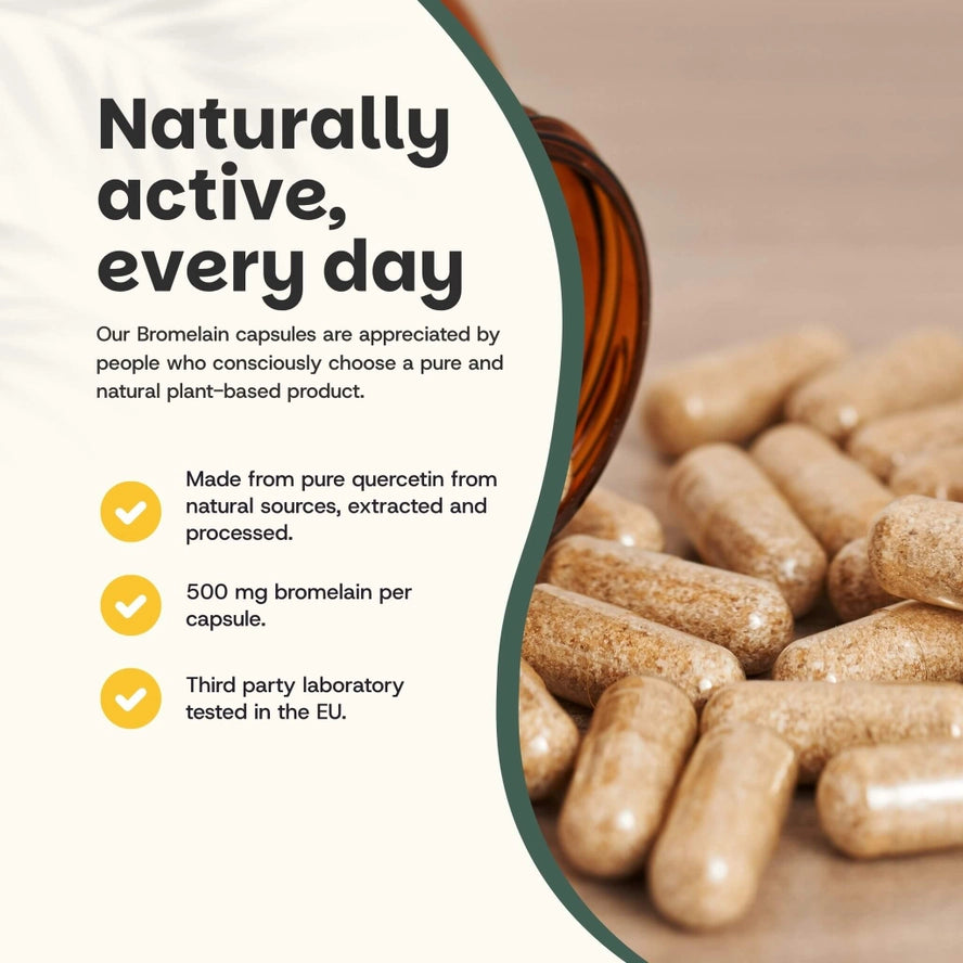 Gélules de bromélaïne 500 mg - 100 gélules