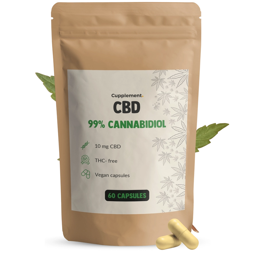 Capsules d'huile de CBD 10 MG - 60 capsules