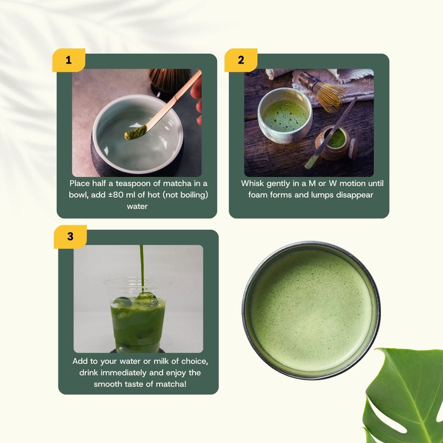 Poudre de Thé Matcha Bio - 90 Grammes