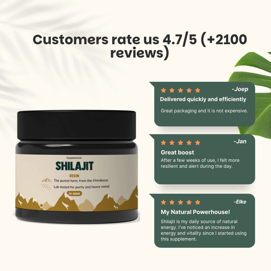 Résine de Shilajit - 50 grammes